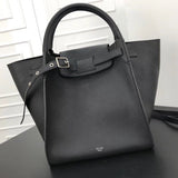 Close-up detail of modern statement women's handbag – women's designer-style accessory