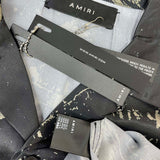 Amiri luxury t-shirt detail shot