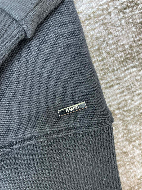 Amiri hoodie front view designer style