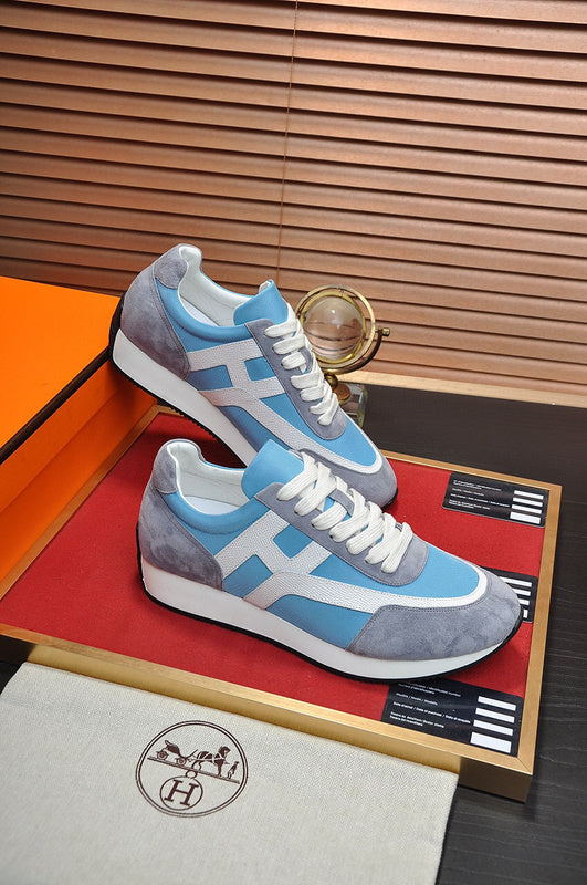 Hermes shoes Style 200 - top view showing design