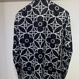 Side profile of Louis Vuitton cotton t-shirt with signature branding