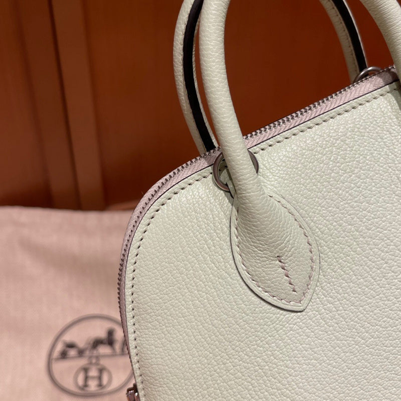 Interior view of sleek premium bag