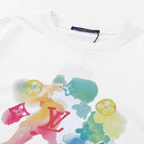 Full styled look of Louis Vuitton cotton t-shirt with contemporary cut