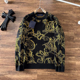 Back view of Louis Vuitton luxury clothing with logo-detail design