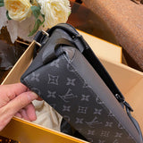 Side profile of classic sleek women's handbag – women's premium purse