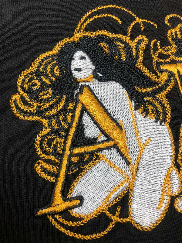 Amiri hoodie back view — premium authentic designer style