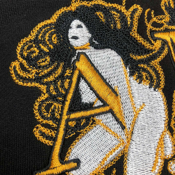 Amiri hoodie back view — premium authentic designer style