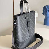Back view of sleek everyday-luxe women's handbag – women's designer-style accessory