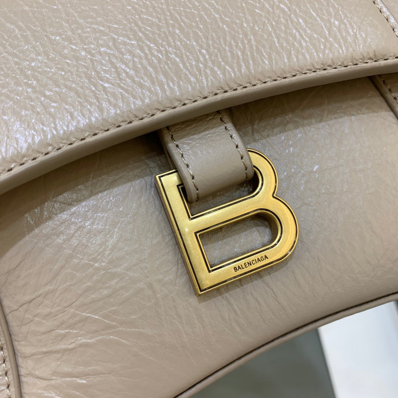 Structured Premium PU Leather Handbag - Signature Hardware Accents | Women's Designer-Inspired Purse #267 - interior view (image 6) of designer-inspired handbag