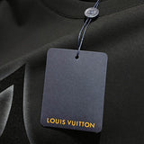 Close-up detail shot of Louis Vuitton cotton t-shirt with tailored silhouette