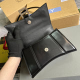 Close-up detail of premium polished women's handbag – women's luxury accessory