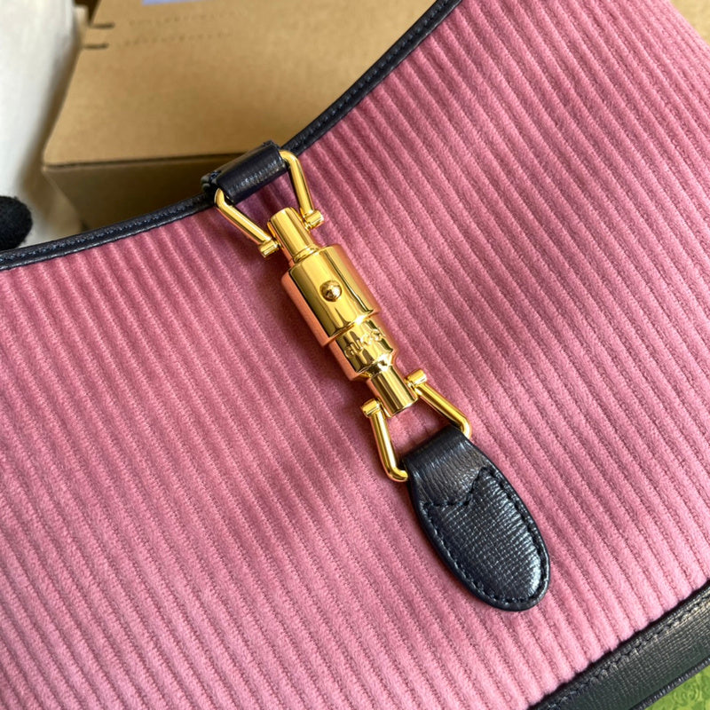 Back view of refined classic women's handbag – women's luxury handbag