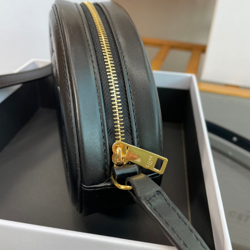 Back view of premium elevated women's handbag – women's statement bag