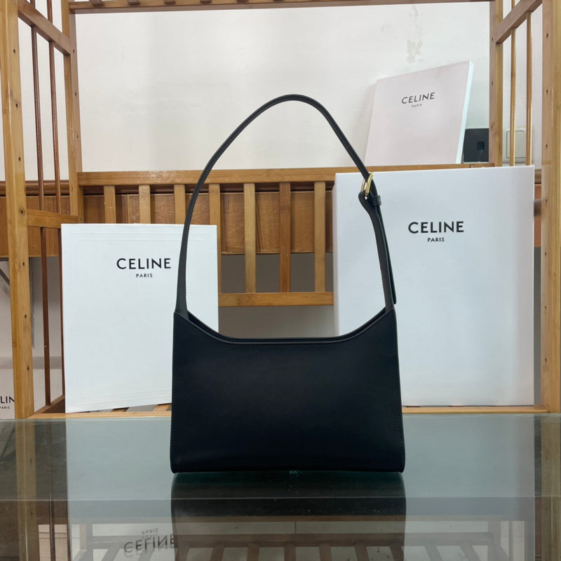 Front view of refined polished women's handbag – women's luxury handbag