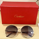 Lifestyle view of Cartier unisex sunglasses