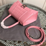 Styled lifestyle shot of modern premium women's handbag – women's statement bag