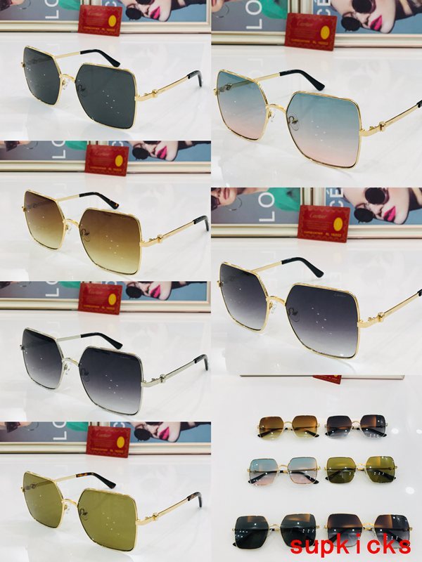 Lifestyle view of Cartier unisex sunglasses