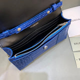 Sophisticated Faux Leather Handbag - Refined Silhouette | Women's Statement Accessory #457 - alternate angle view (image 8) of designer-inspired handbag