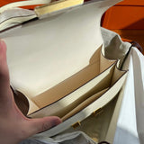 Interior view of statement premium bag