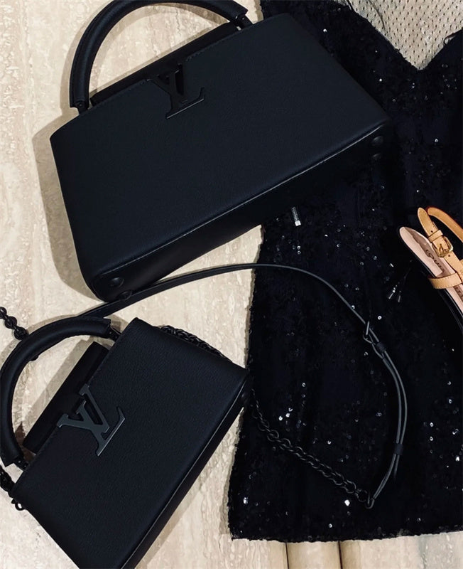  streamlined shoulder bag styled with outfit 36