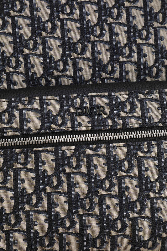 Back view of statement signature women's handbag – women's premium purse