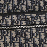 Back view of statement signature women's handbag – women's premium purse