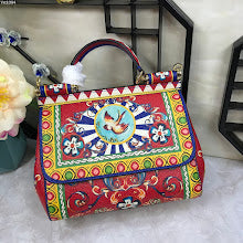 Premium Leather Top Handle Satchel - Elegant Women's Designer Bag - NM6709