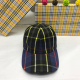 Front view of Burberry unisex cap