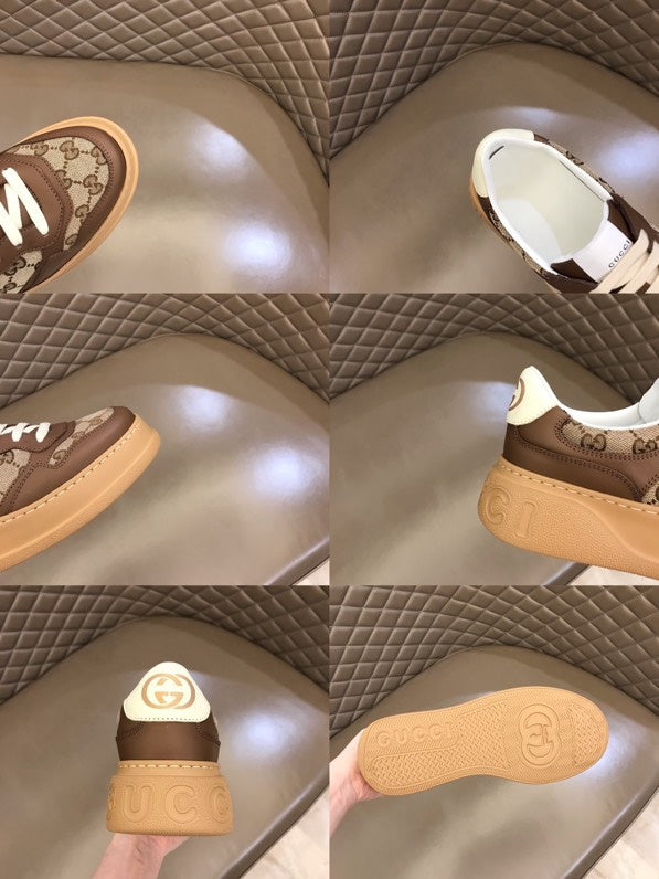 Gucci clean off-white luxury sneakers view 10 chunky sole construction