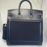 Close-up detail of considered bag design