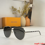 Full view of Louis Vuitton unisex sunglasses