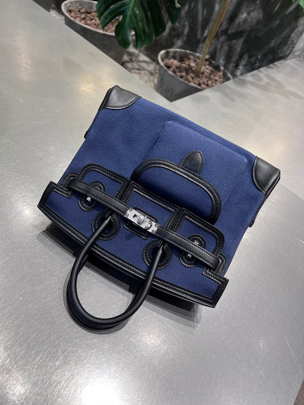 Close-up detail of chic bag design