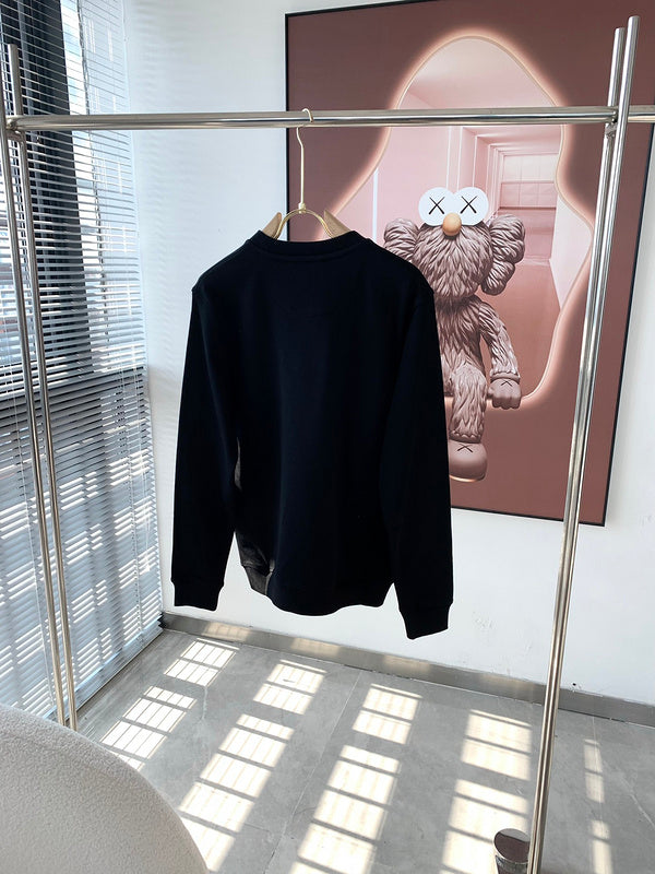 Full styled look of Gucci luxury clothing with logo-detail design