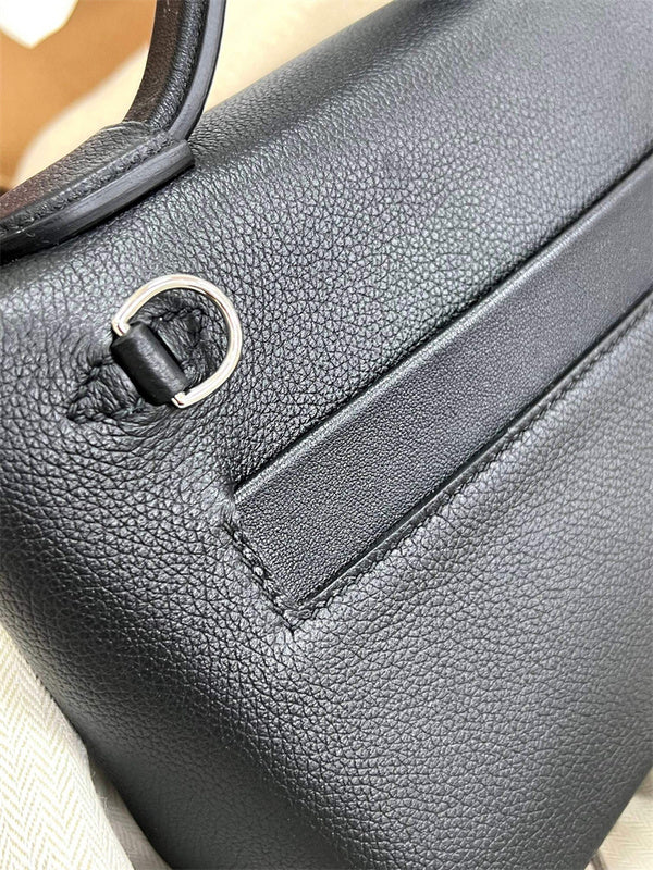 Close-up detail of curated bag design