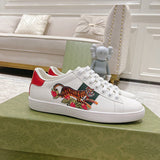 Gucci clean off-white luxury sneakers view 10 padded collar comfort