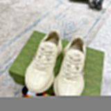 Gucci bold contrast luxury sneakers view 9 sleek tonal finish