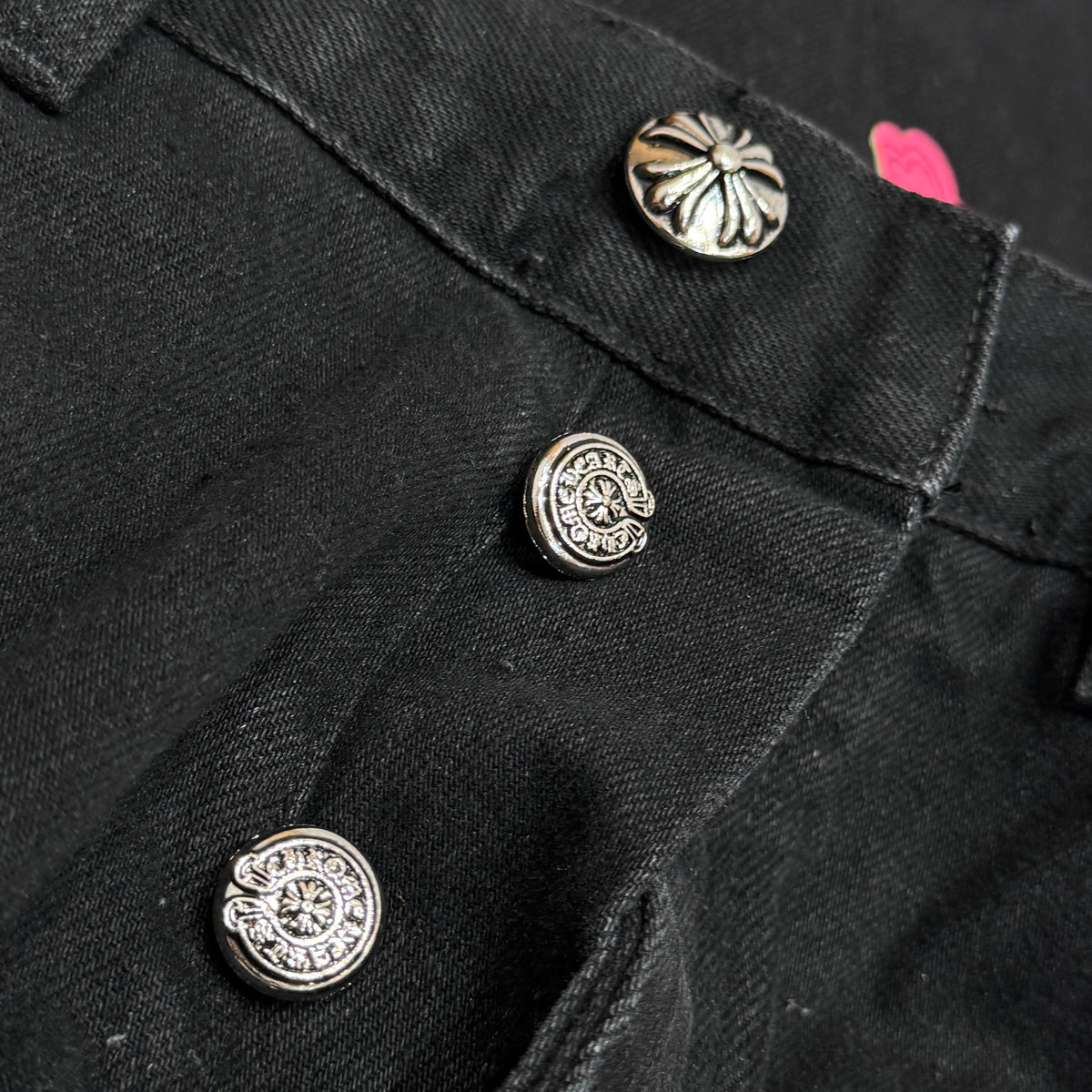 Chrome Hearts Jeans – luxury designer piece with signature house detailing