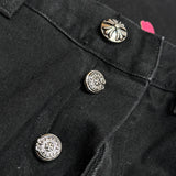 Front view of Chrome Hearts Jeans premium jeans