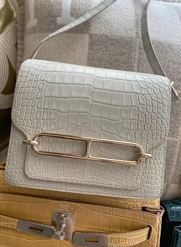 Close-up detail of smart bag design