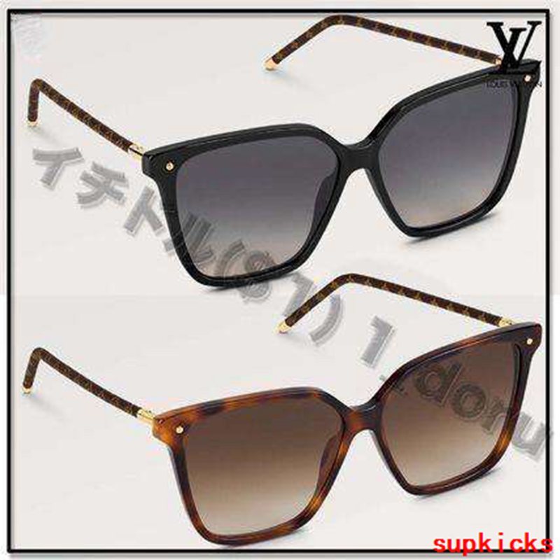 Lifestyle view of Louis Vuitton unisex sunglasses