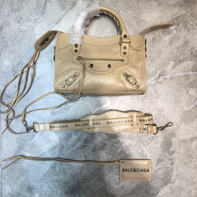 Sleek Vegan Leather Handbag - Everyday Elegance | Women's Statement Accessory #975 - side angle view (image 2) of designer-inspired handbag
