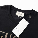 Flat lay presentation of Gucci luxury clothing with runway-inspired design