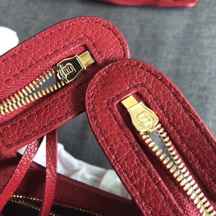 Elegant Premium PU Leather Handbag - Statement Silhouette | Women's Premium Handbag #973 - styled full view (image 7) of designer-inspired handbag
