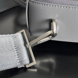 Statement Faux Leather Handbag - Modern Structured Build | Women's Fashion Handbag #1583 - product detail shot (image 10) of designer-inspired handbag