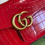 Back view of signature elevated women's handbag – women's luxury accessory