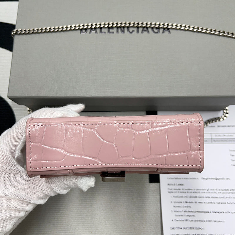 Chic Vegan Leather Handbag - Premium Craftsmanship Detailing | Women's Designer-Inspired Purse #499 - profile view (image 12) of designer-inspired handbag
