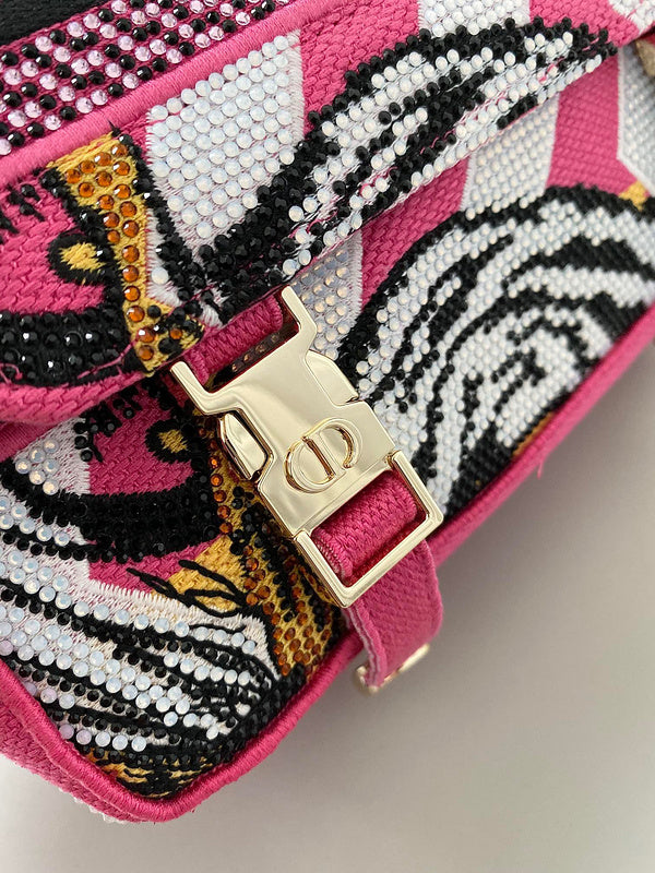 Top view of signature statement women's handbag – women's statement bag
