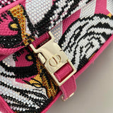 Top view of signature statement women's handbag – women's statement bag