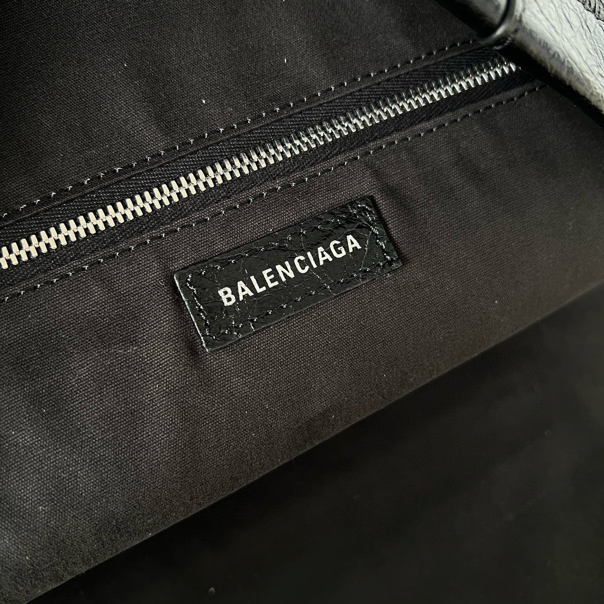 Balenciaga Le Cagole Backpack detail shot – authentic designer craftsmanship