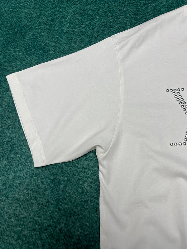 Full styled look of Louis Vuitton cotton t-shirt with streetwear-inspired cut